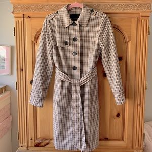 Talbots Trench Coat 🤎🖤🤍 NWOT